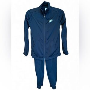 Nike Kids Black Jacket and Pants Set